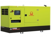 Дизельный генератор Pramac GSW90I в кожухе с АВР